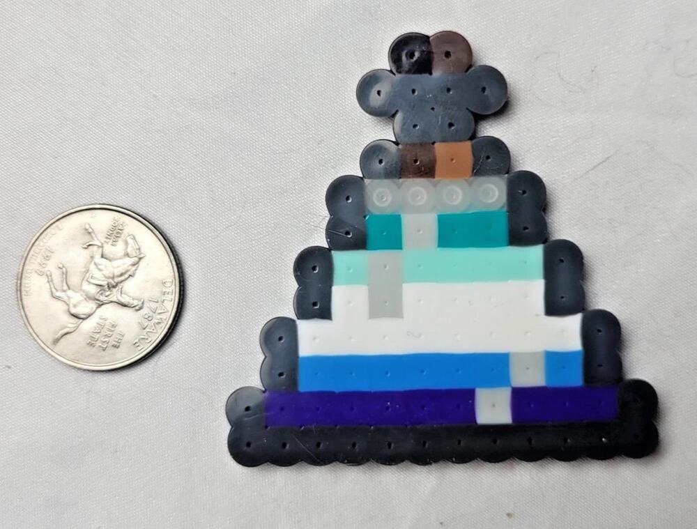 Gay (5 Stripe) LGBT Potion Perler Pixel Art
